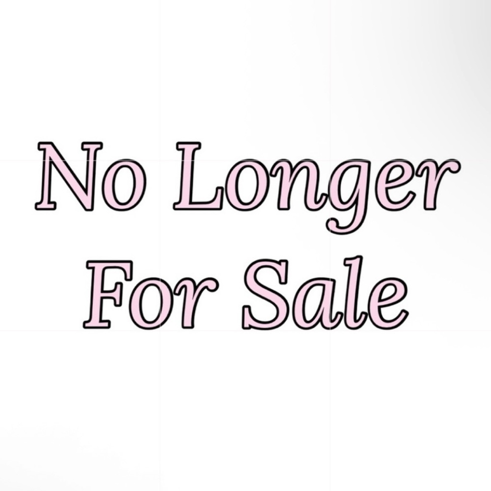 Item no longer for sale